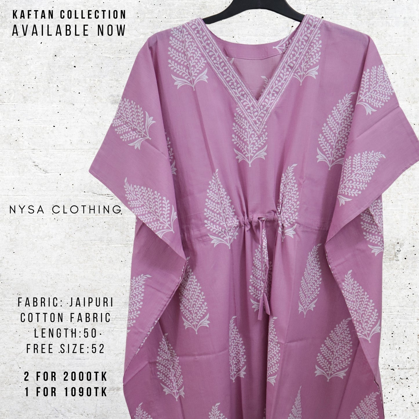 REGULAR LONG KAFTAN_1740