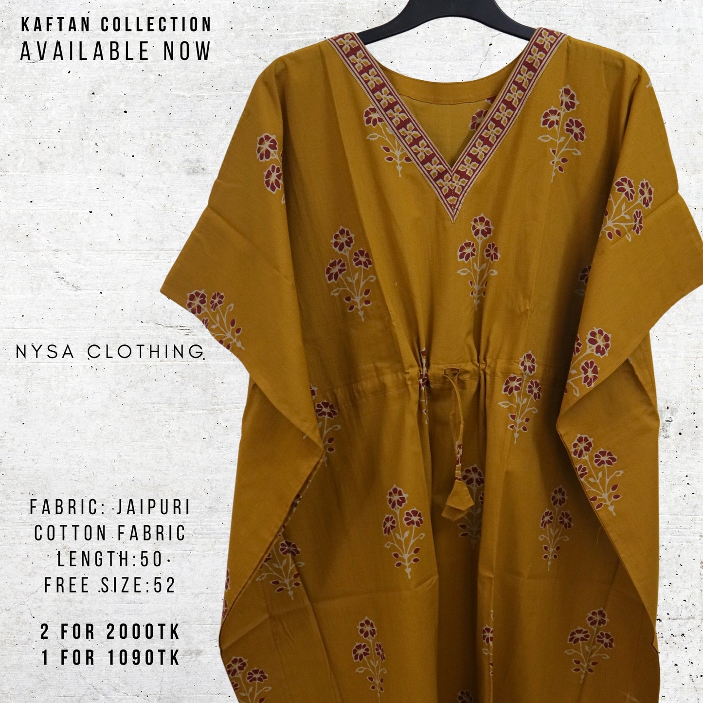 REGULAR LONG KAFTAN_1743