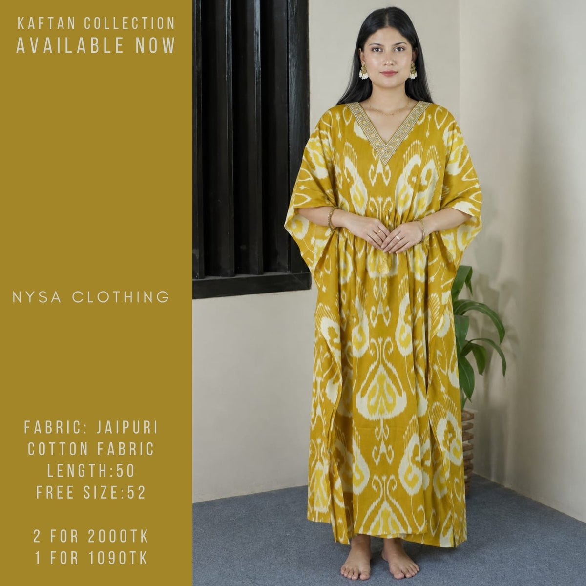REGULAR LONG KAFTAN_1759