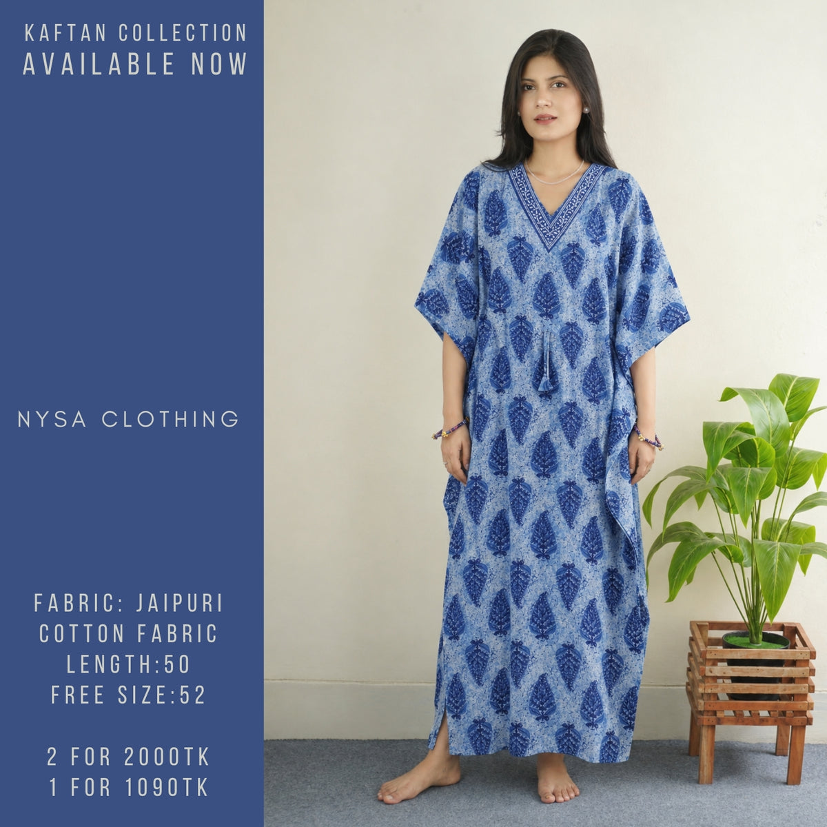 REGULAR LONG KAFTAN_1768