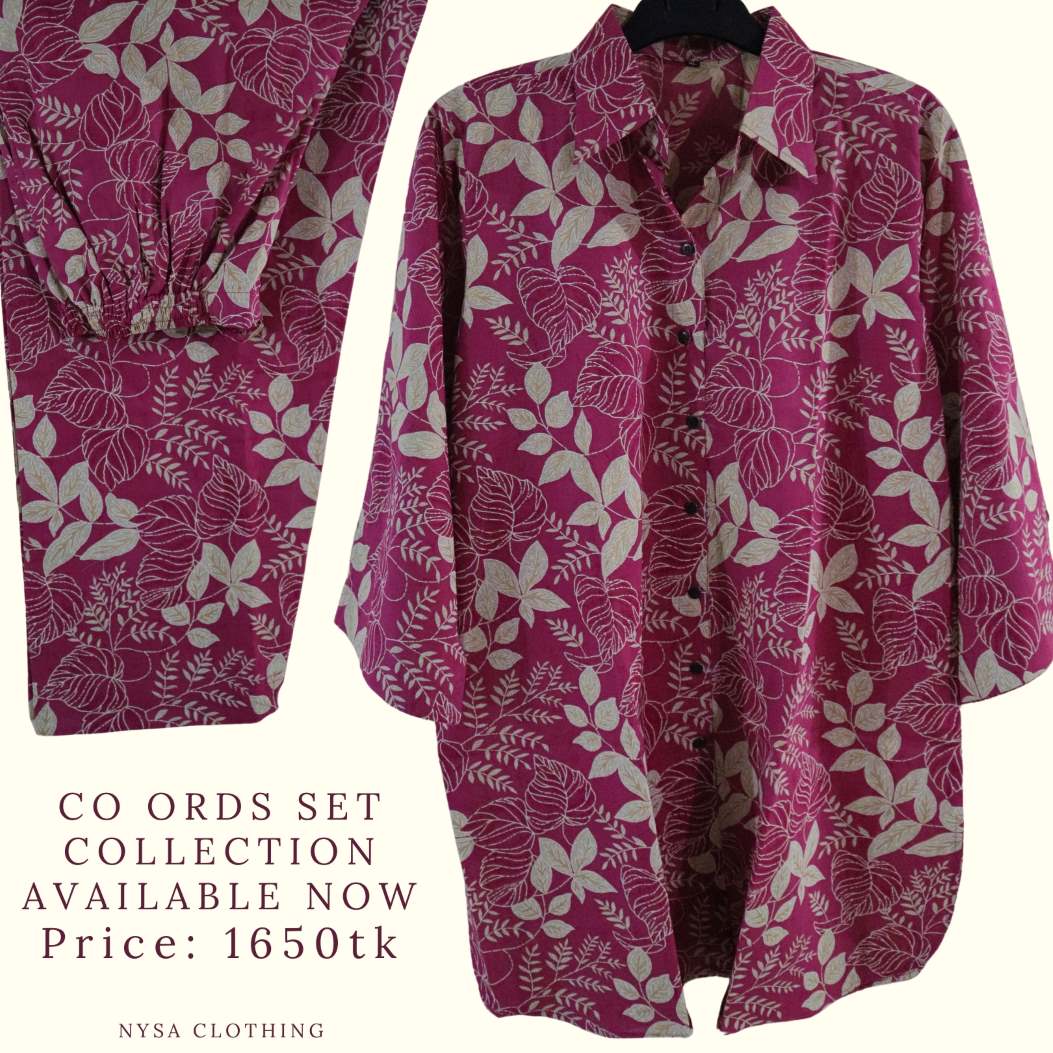 SHIRT SET SHS_025