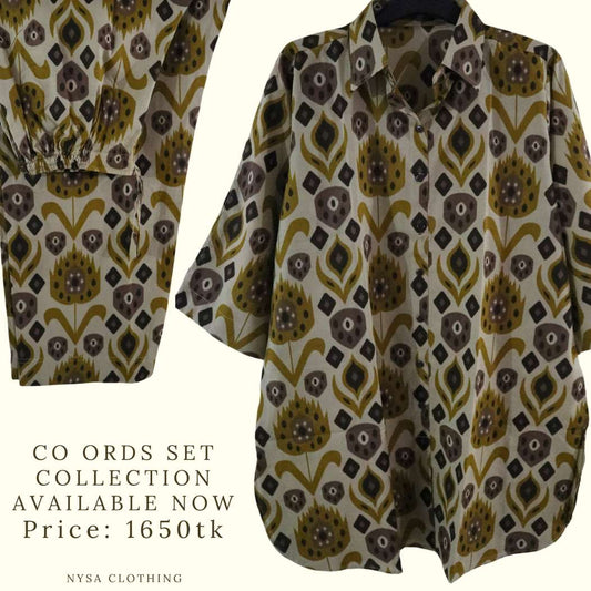 SHIRT SET SHS_055