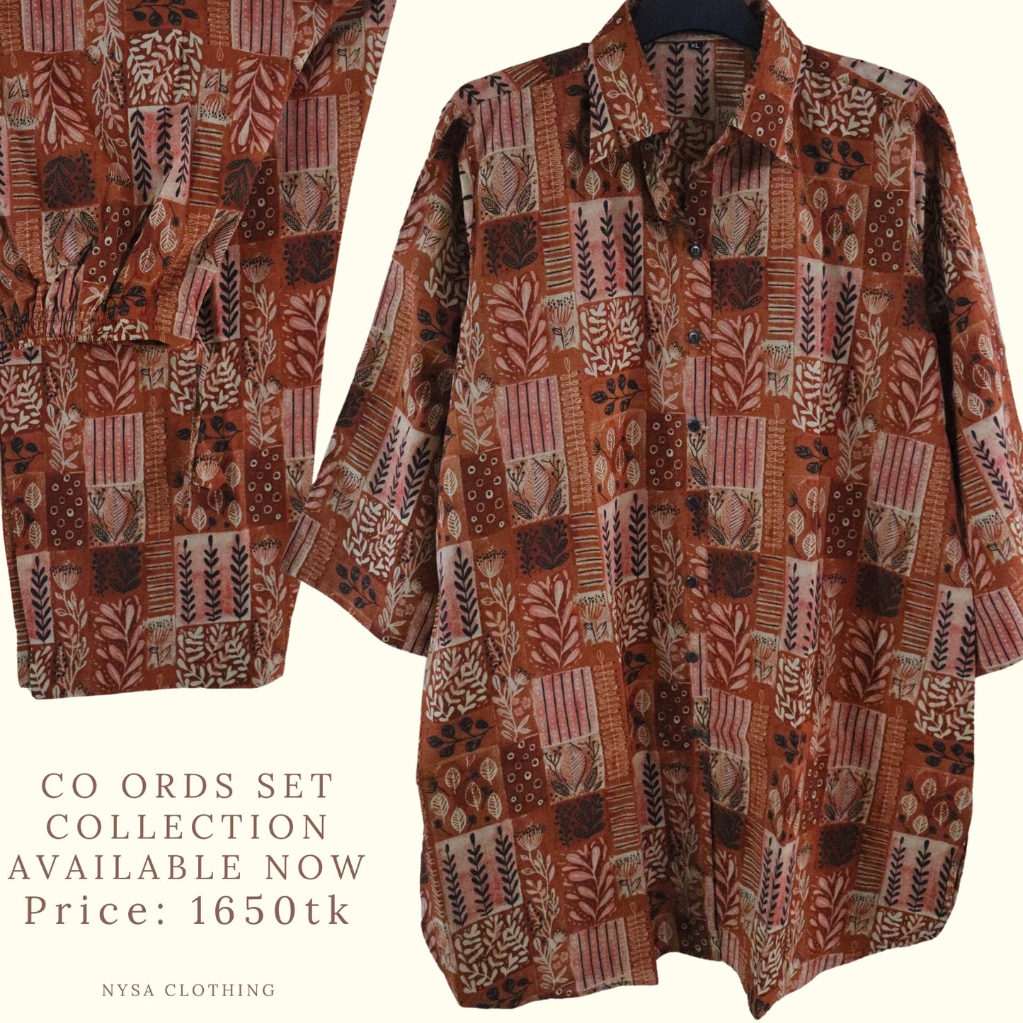 SHIRT SET SHS_068
