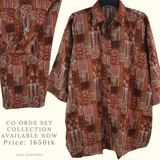 SHIRT SET SHS_068