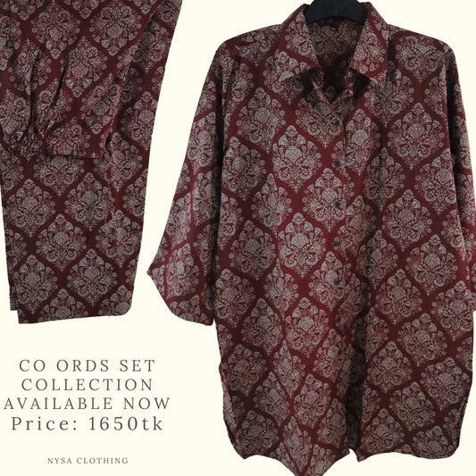 SHIRT SET SHS_072
