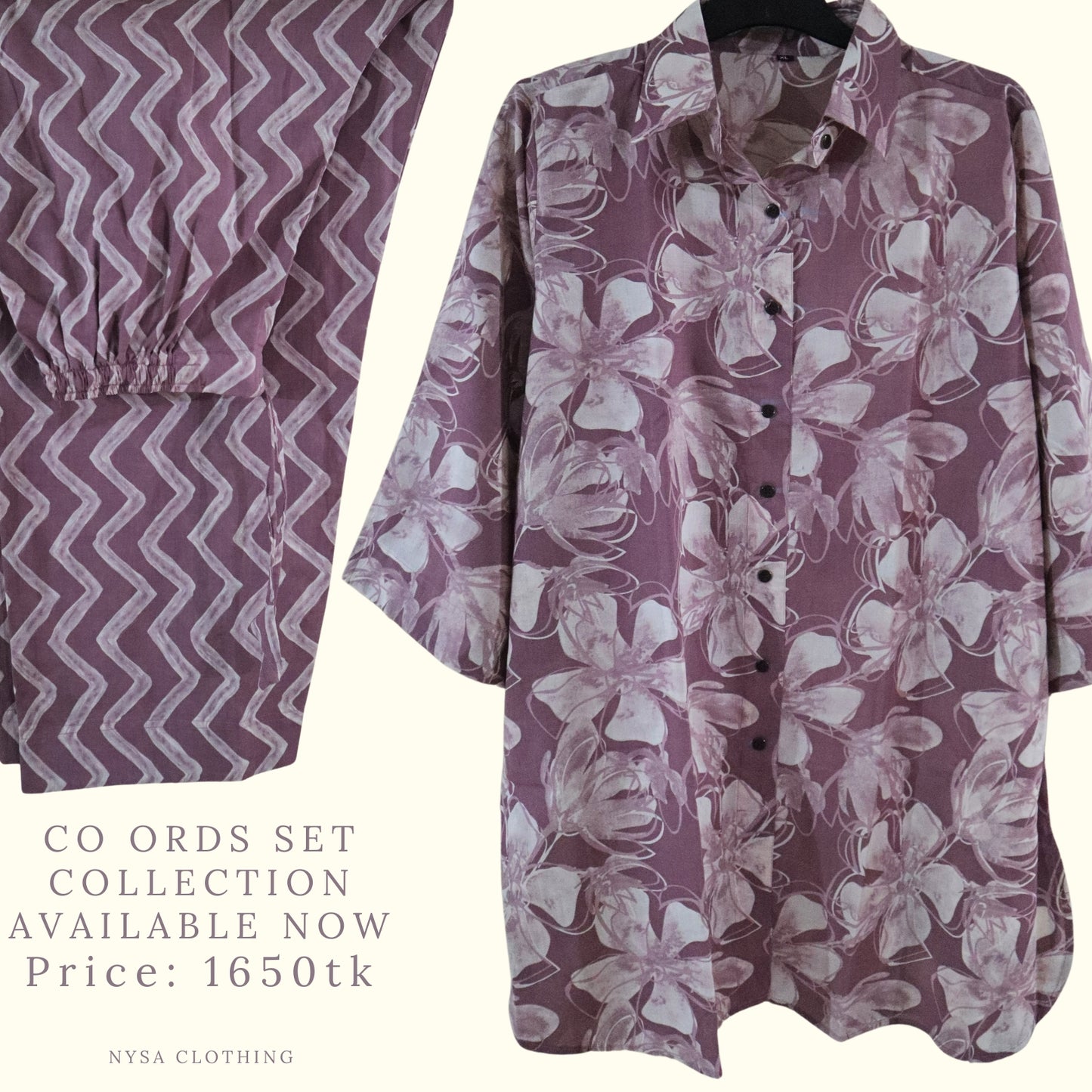 SHIRT SET SHS_075