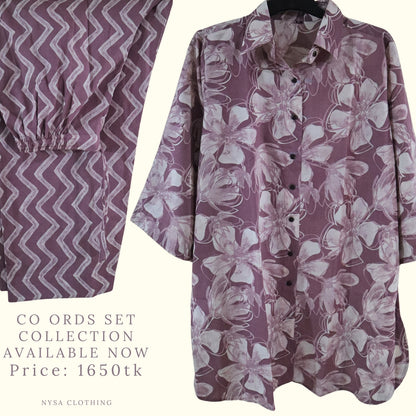 SHIRT SET SHS_075