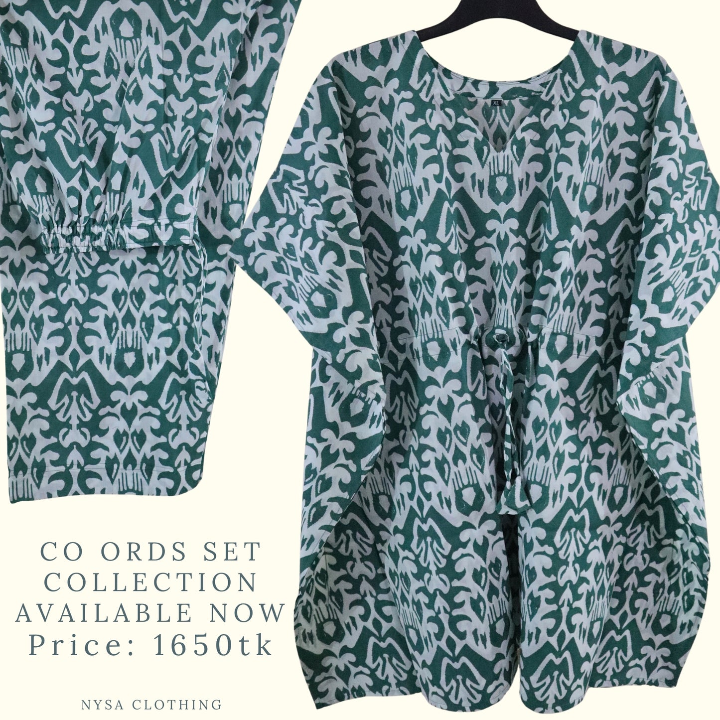 SHORT KAFTAN SET_002