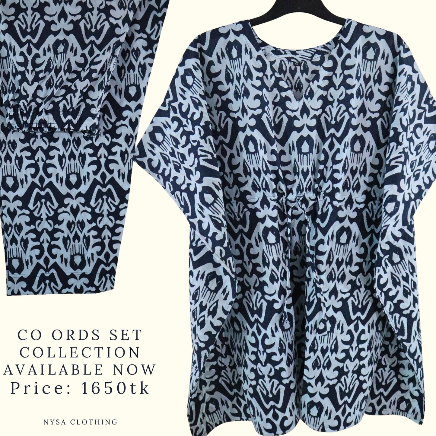 SHORT KAFTAN SET_011