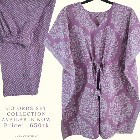 SHORT KAFTAN SET_012