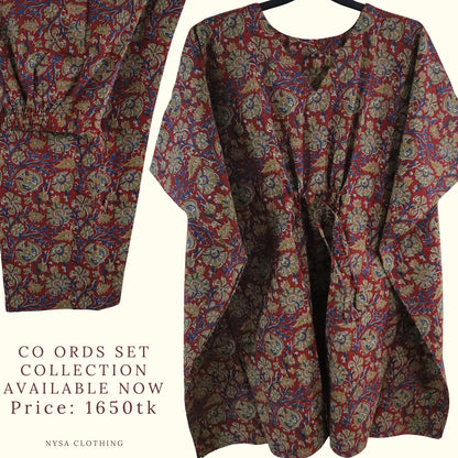 SHORT KAFTAN SET_015