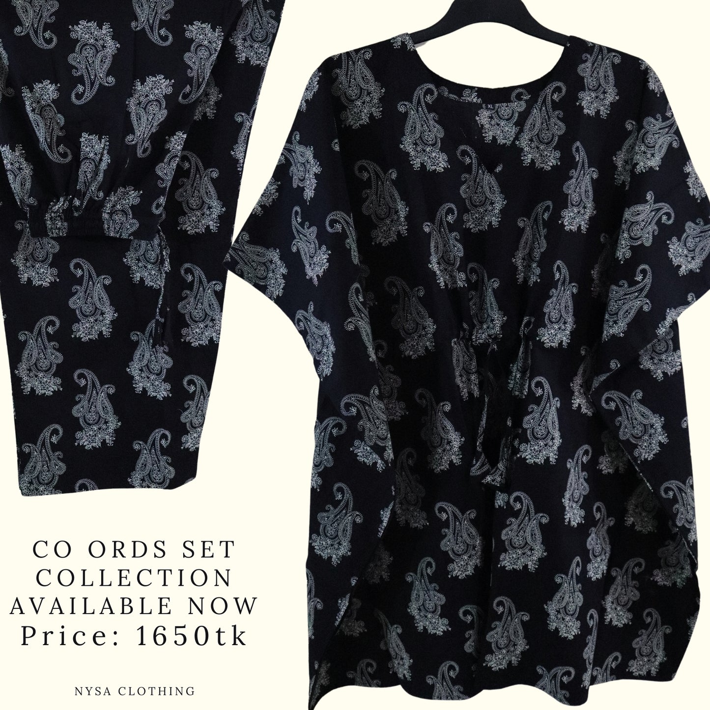 SHORT KAFTAN SET_021