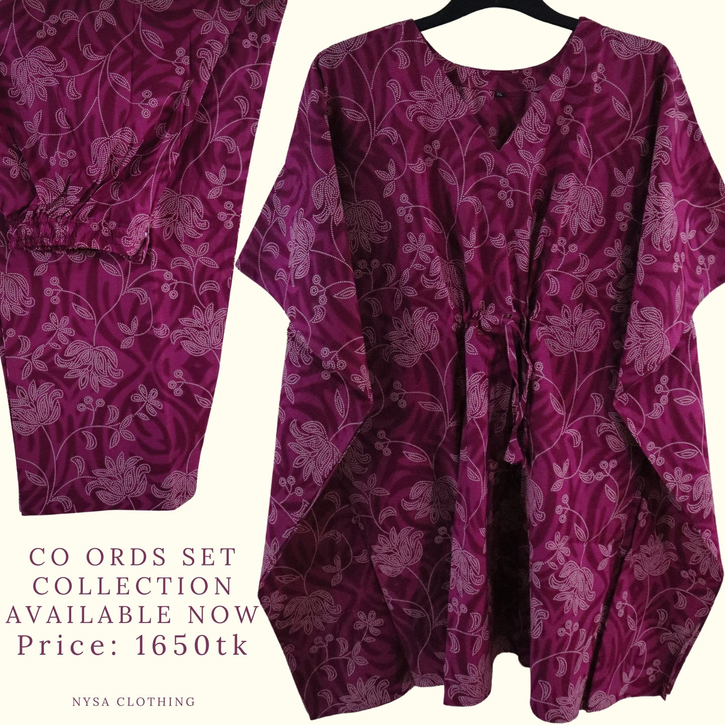 SHORT KAFTAN SET_025