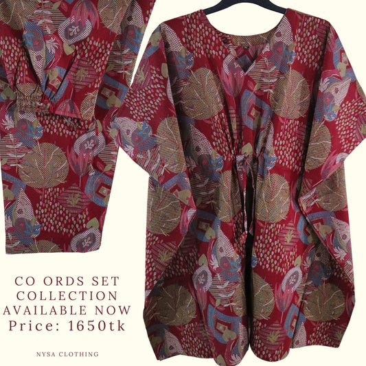 SHORT KAFTAN SET_026
