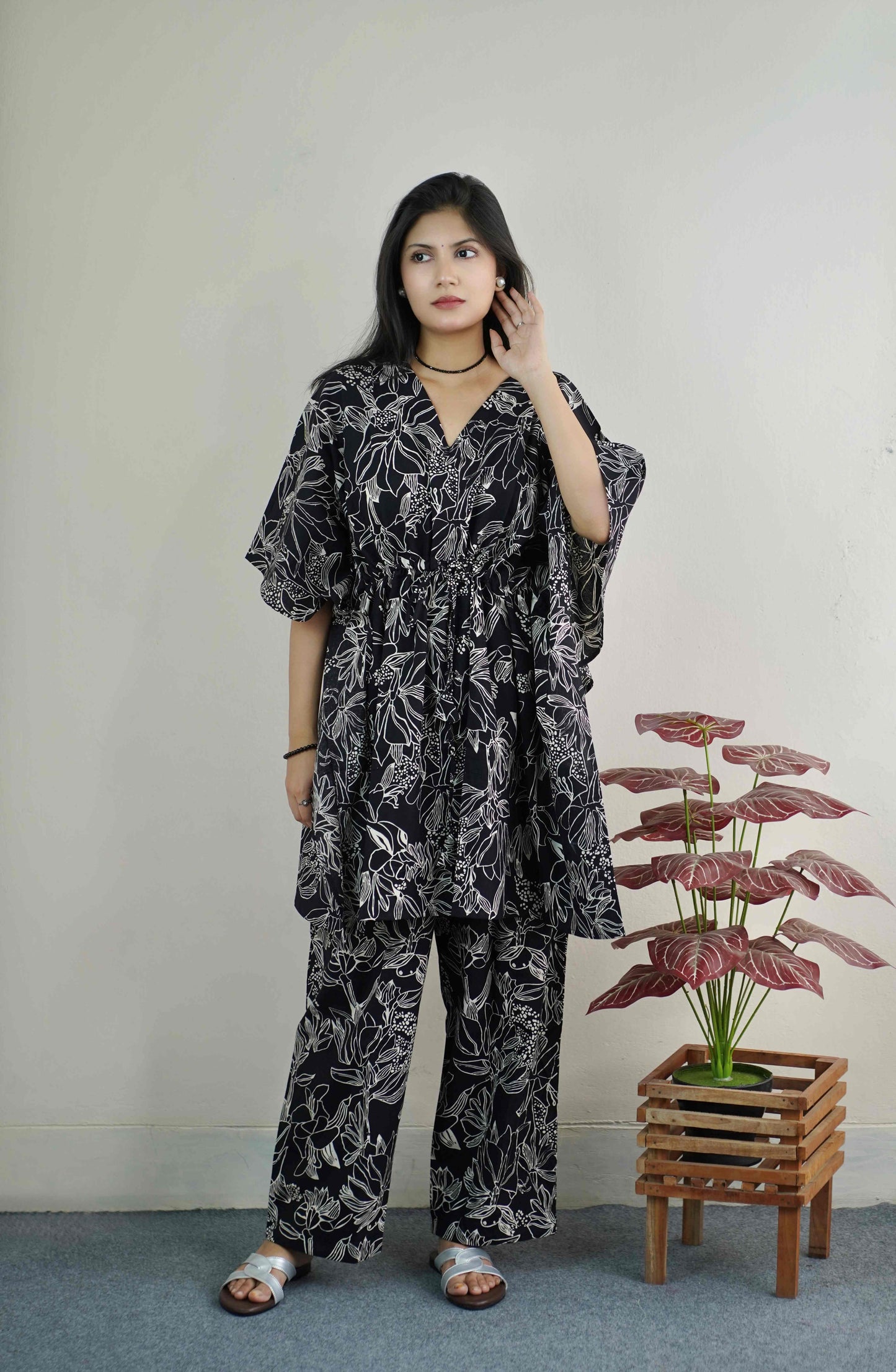 SHORT KAFTAN SET_033