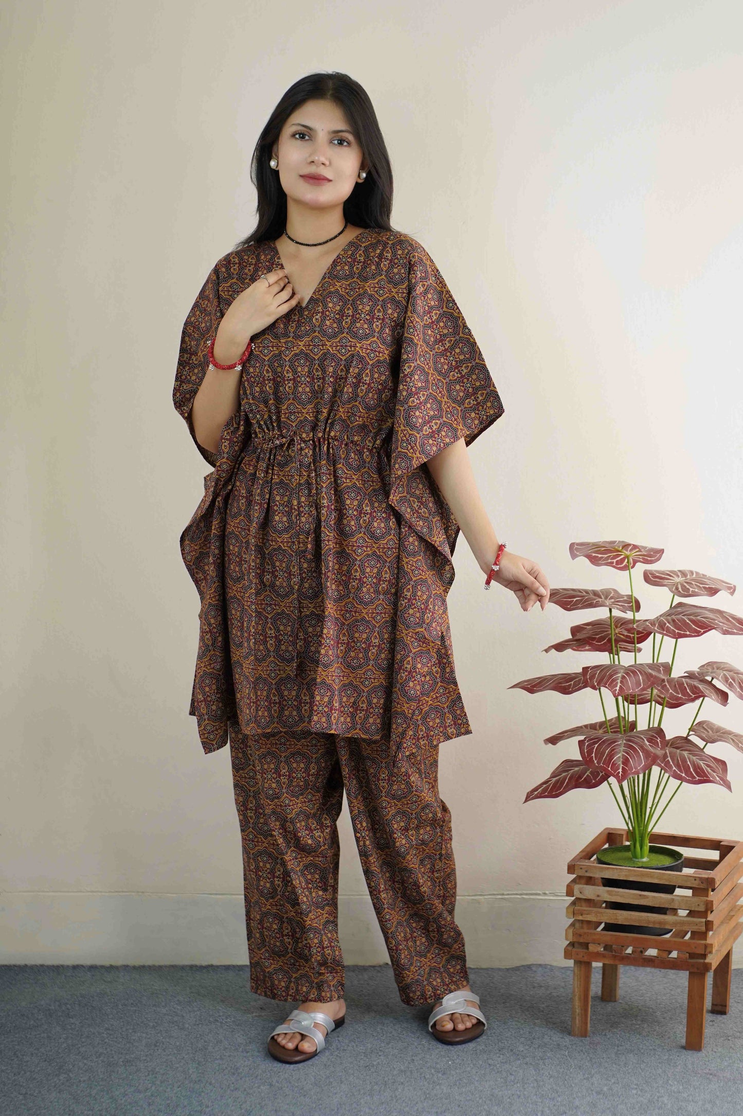 SHORT KAFTAN SET_034