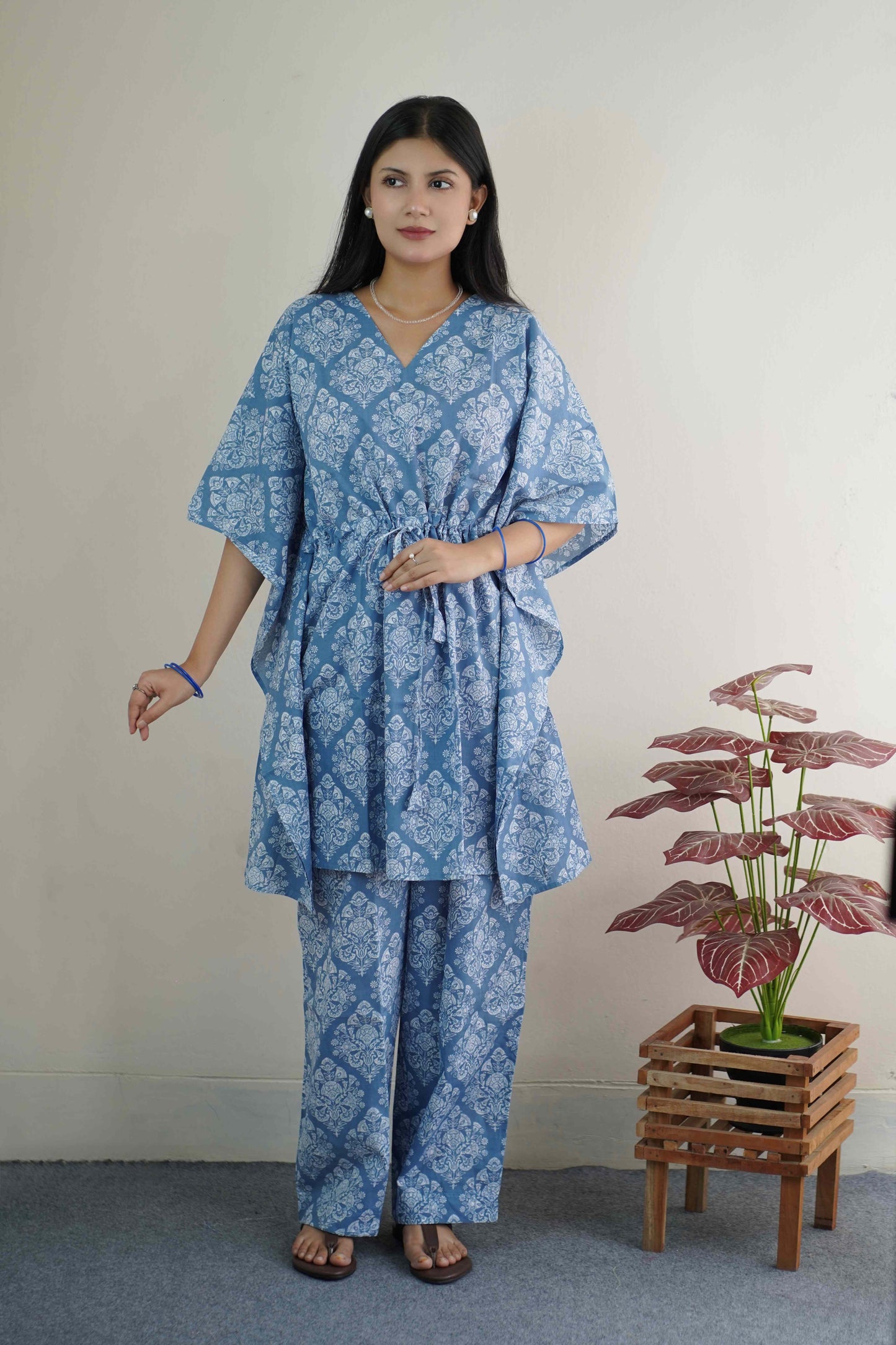 SHORT KAFTAN SET_036