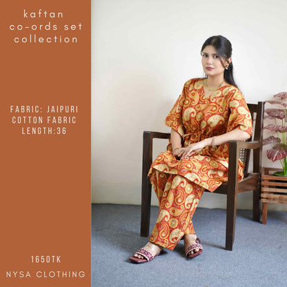 SHORT KAFTAN SET_039