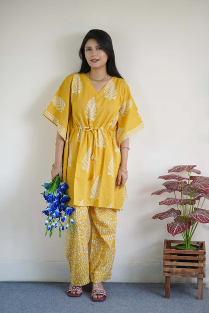 SHORT KAFTAN SET_040