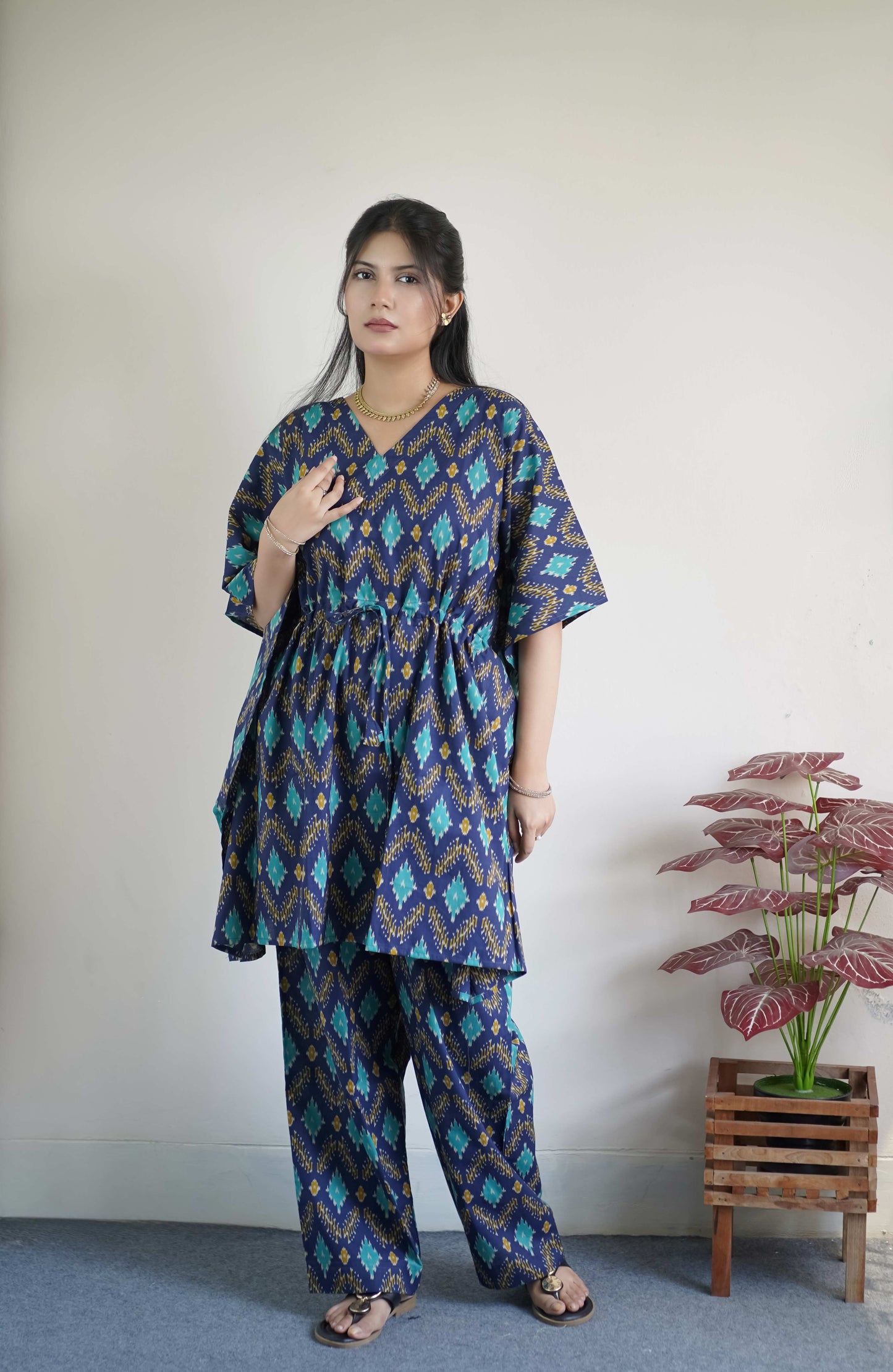 SHORT KAFTAN SET_041