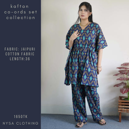 SHORT KAFTAN SET_041