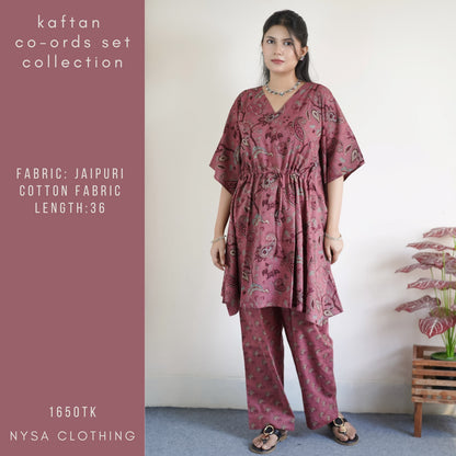 SHORT KAFTAN SET_042