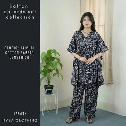 SHORT KAFTAN SET_043