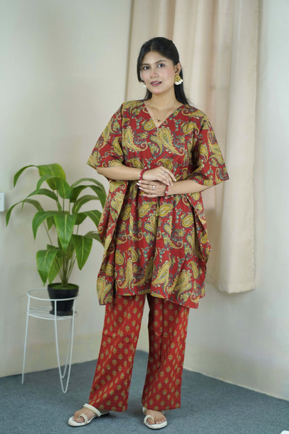 SHORT KAFTAN SET_046