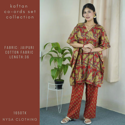 SHORT KAFTAN SET_046