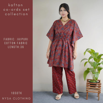 SHORT KAFTAN SET_048