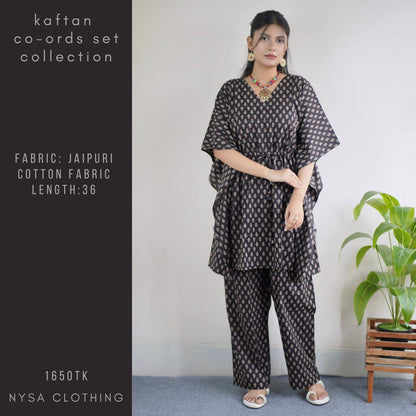 SHORT KAFTAN SET_049