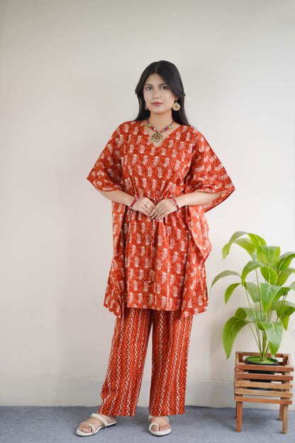 SHORT KAFTAN SET_050