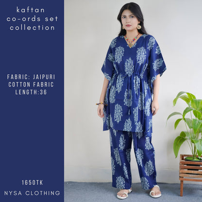 SHORT KAFTAN SET_051