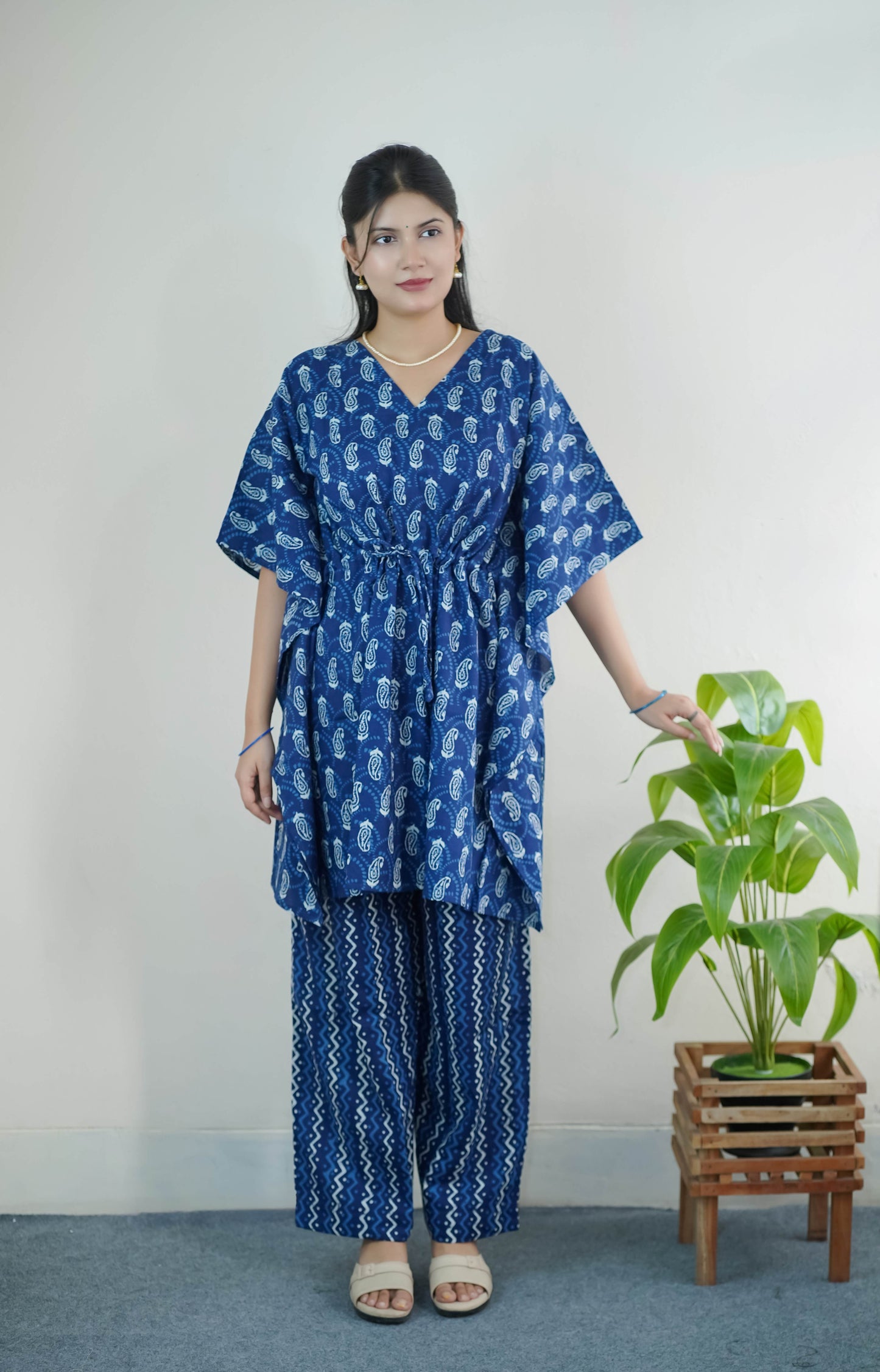 SHORT KAFTAN SET_052