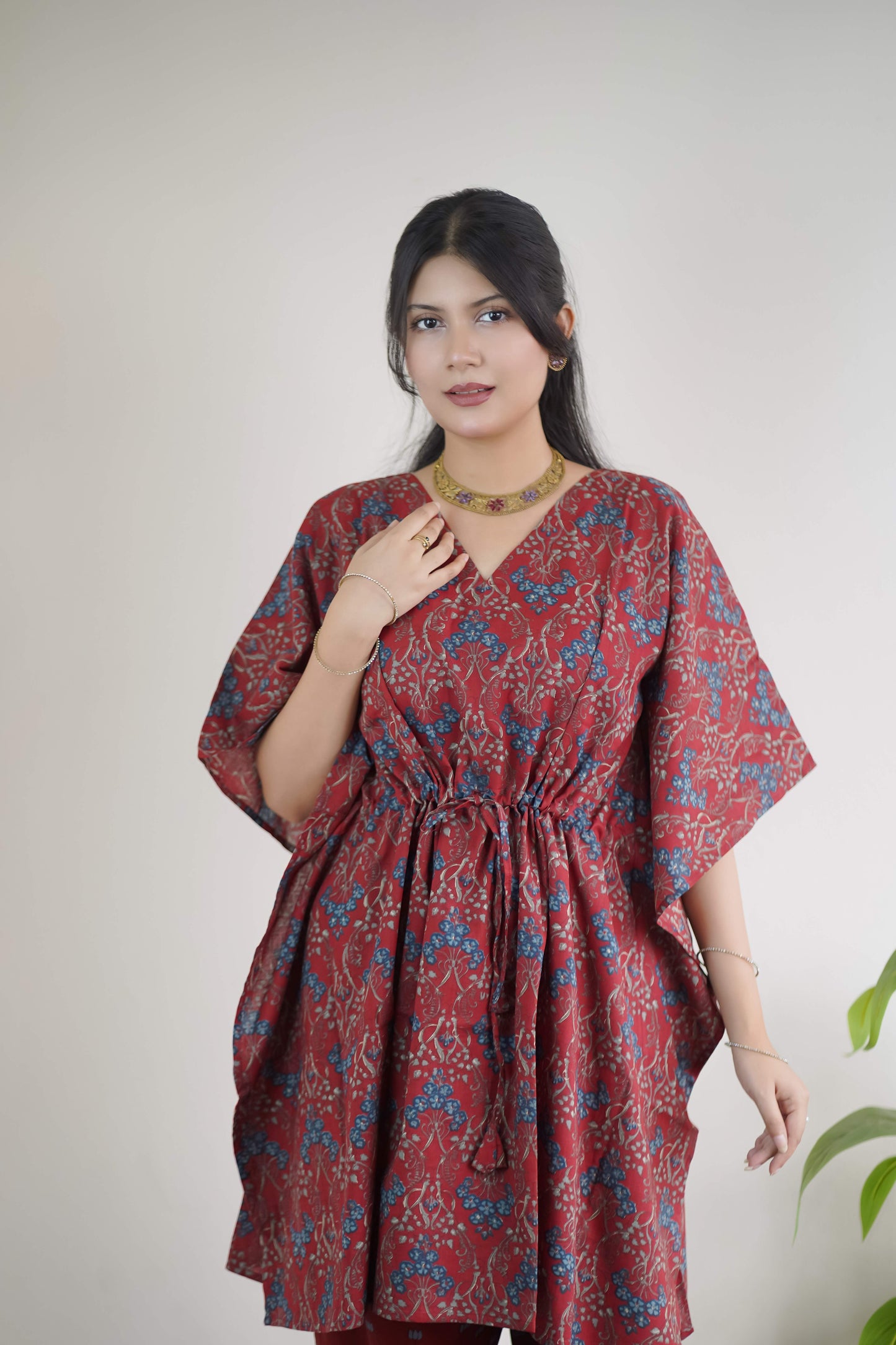 SHORT KAFTAN SET_048