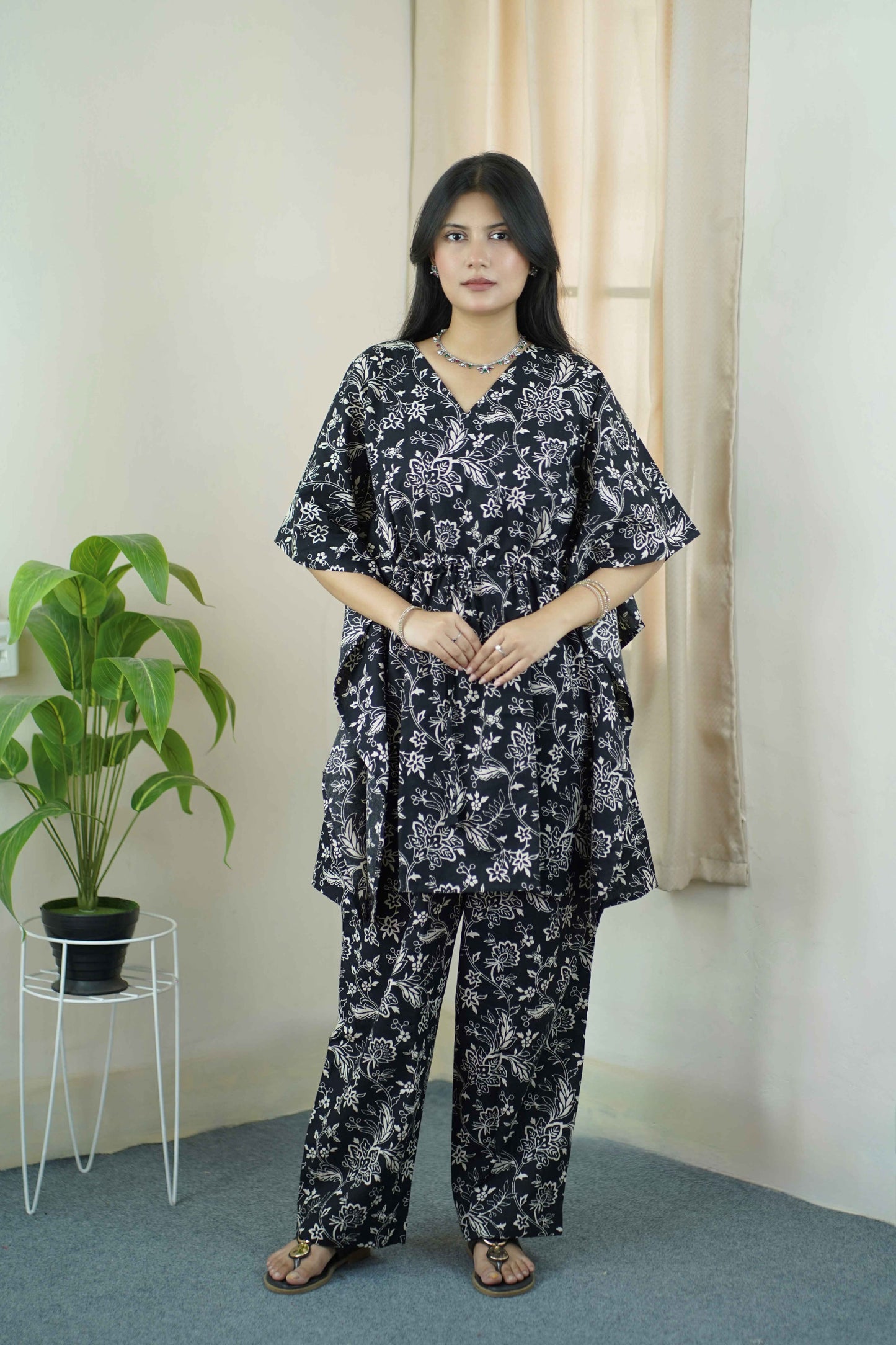 SHORT KAFTAN SET_043