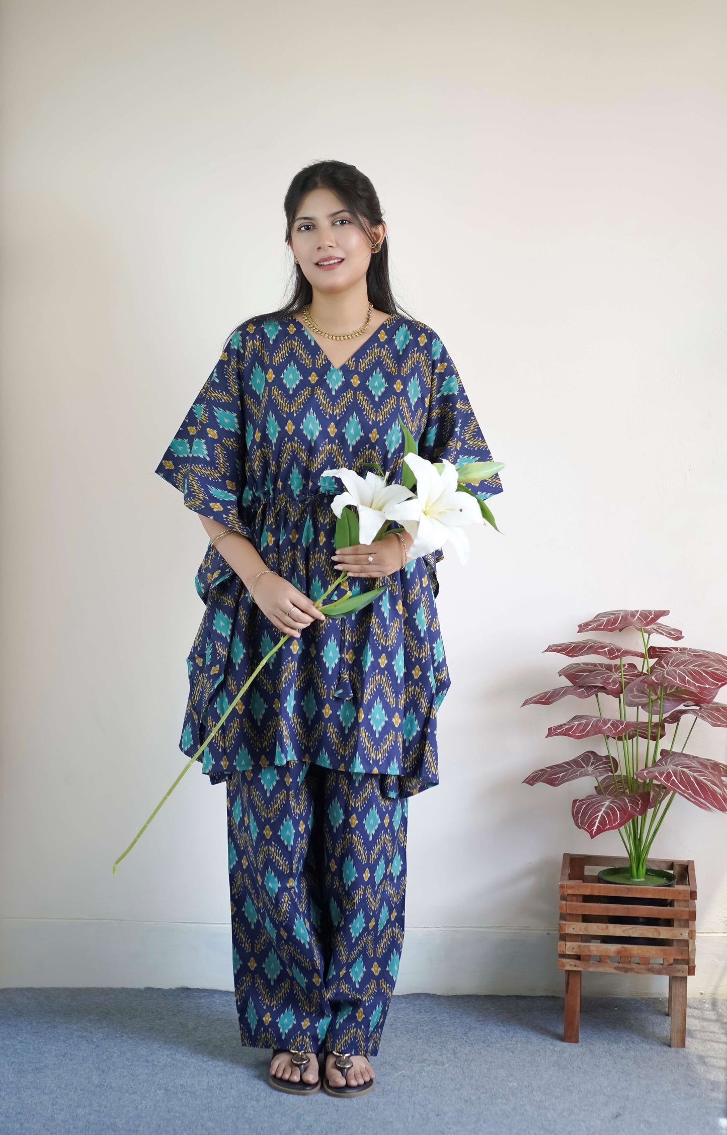 SHORT KAFTAN SET_041