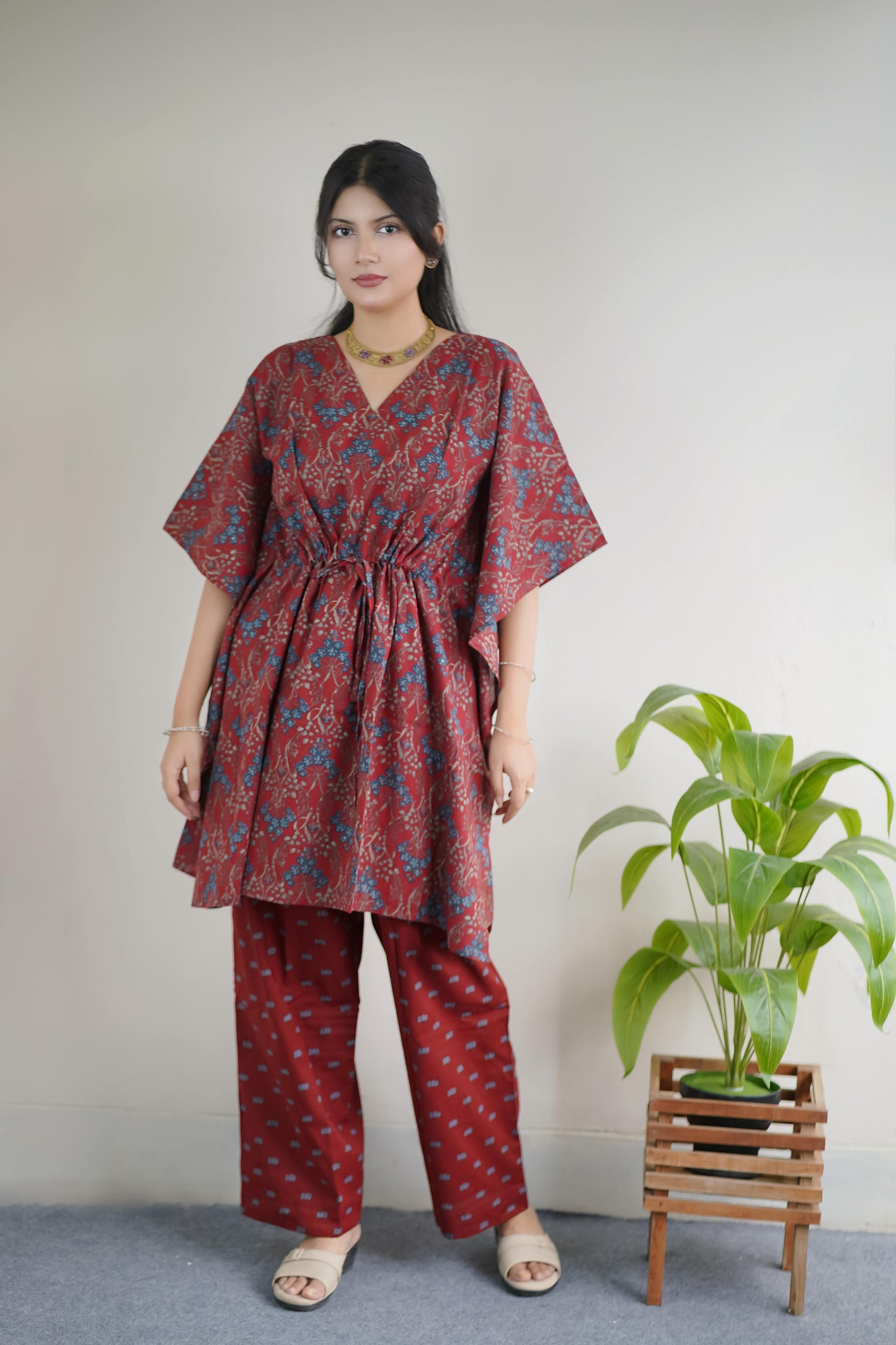 SHORT KAFTAN SET_048