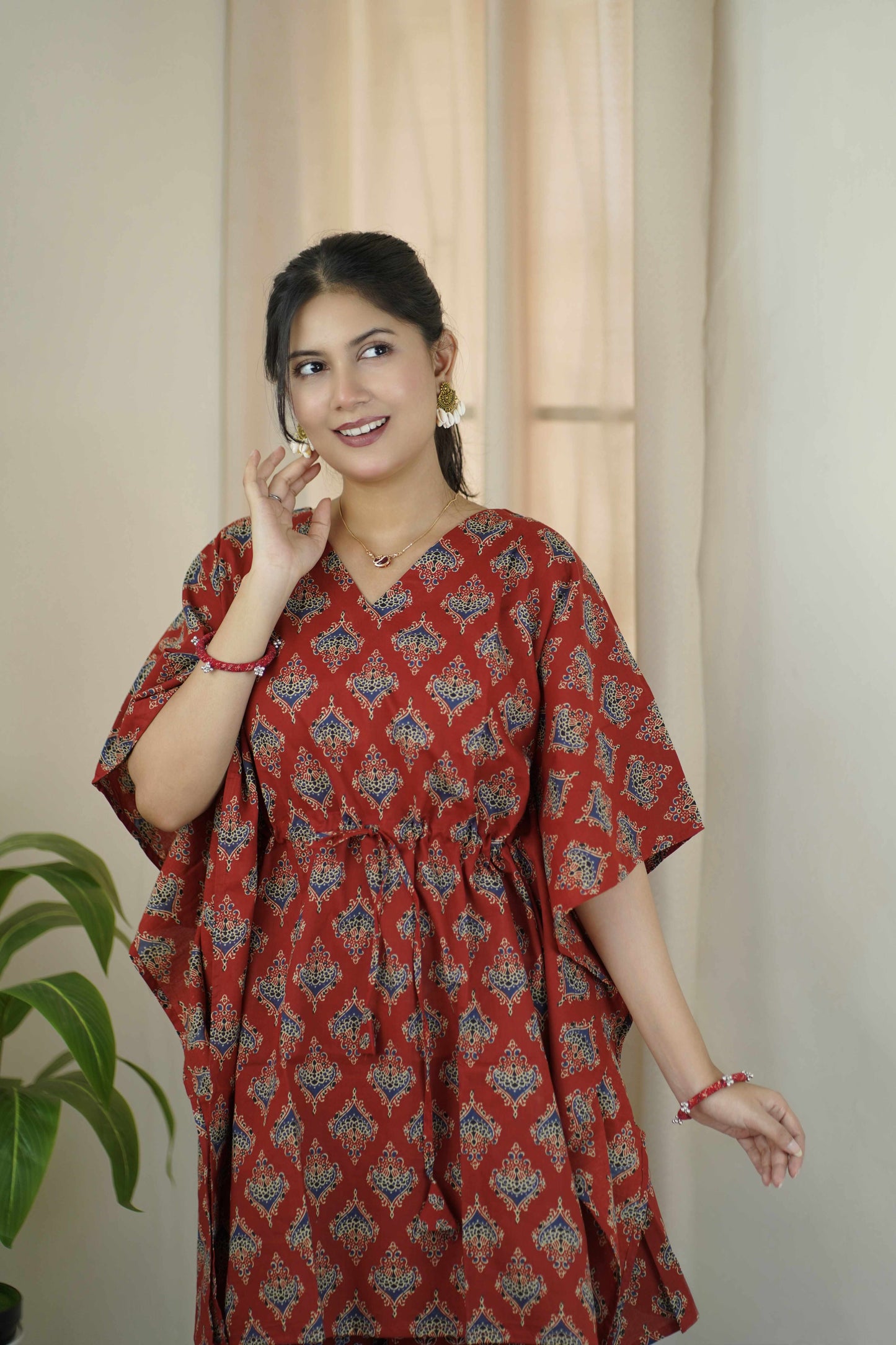 SHORT KAFTAN SET_044