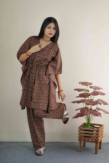 SHORT KAFTAN SET_034