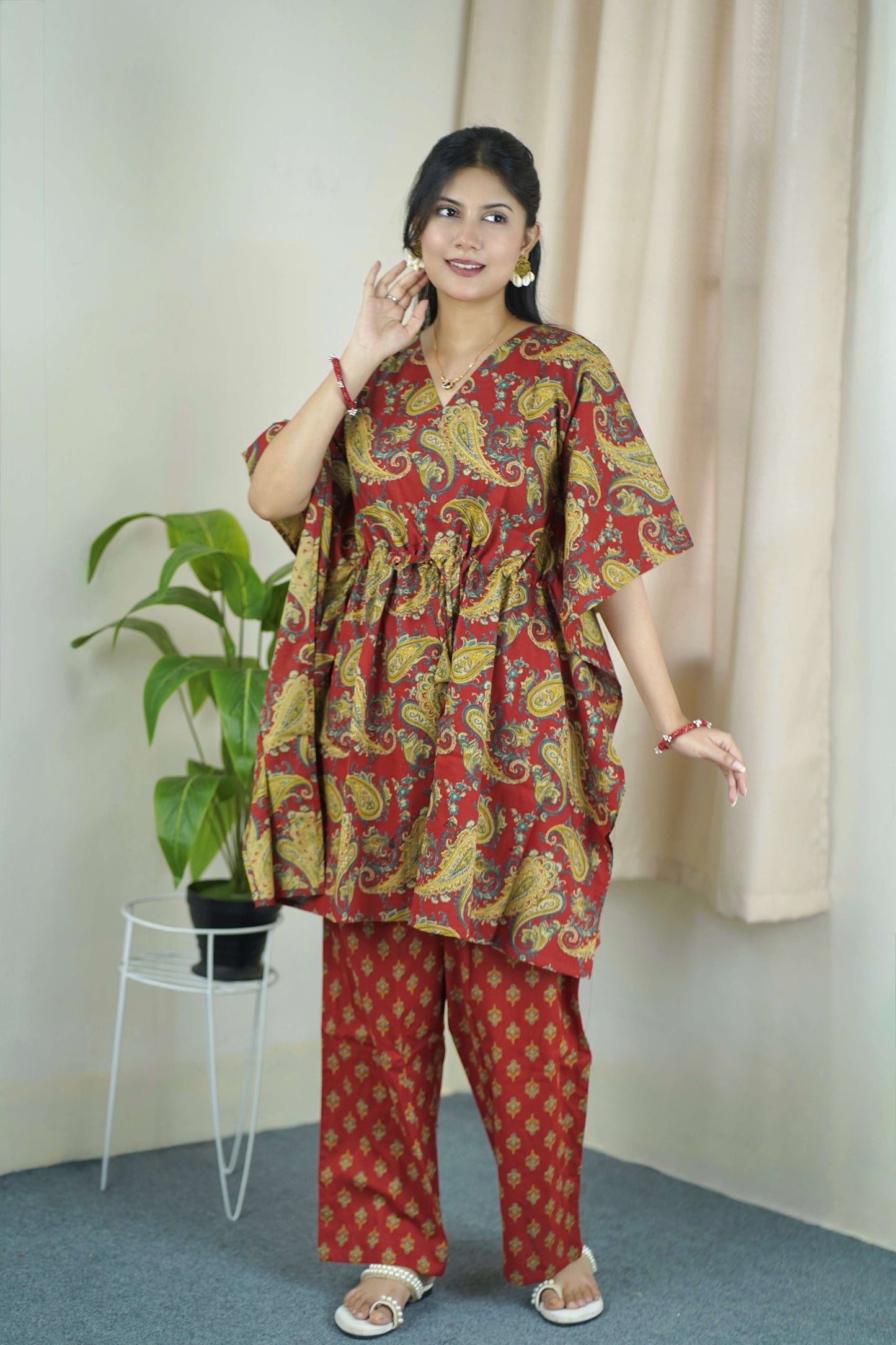 SHORT KAFTAN SET_046