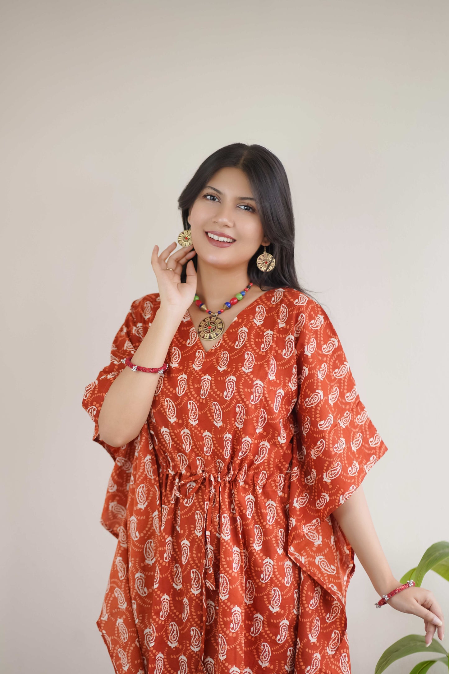 SHORT KAFTAN SET_050
