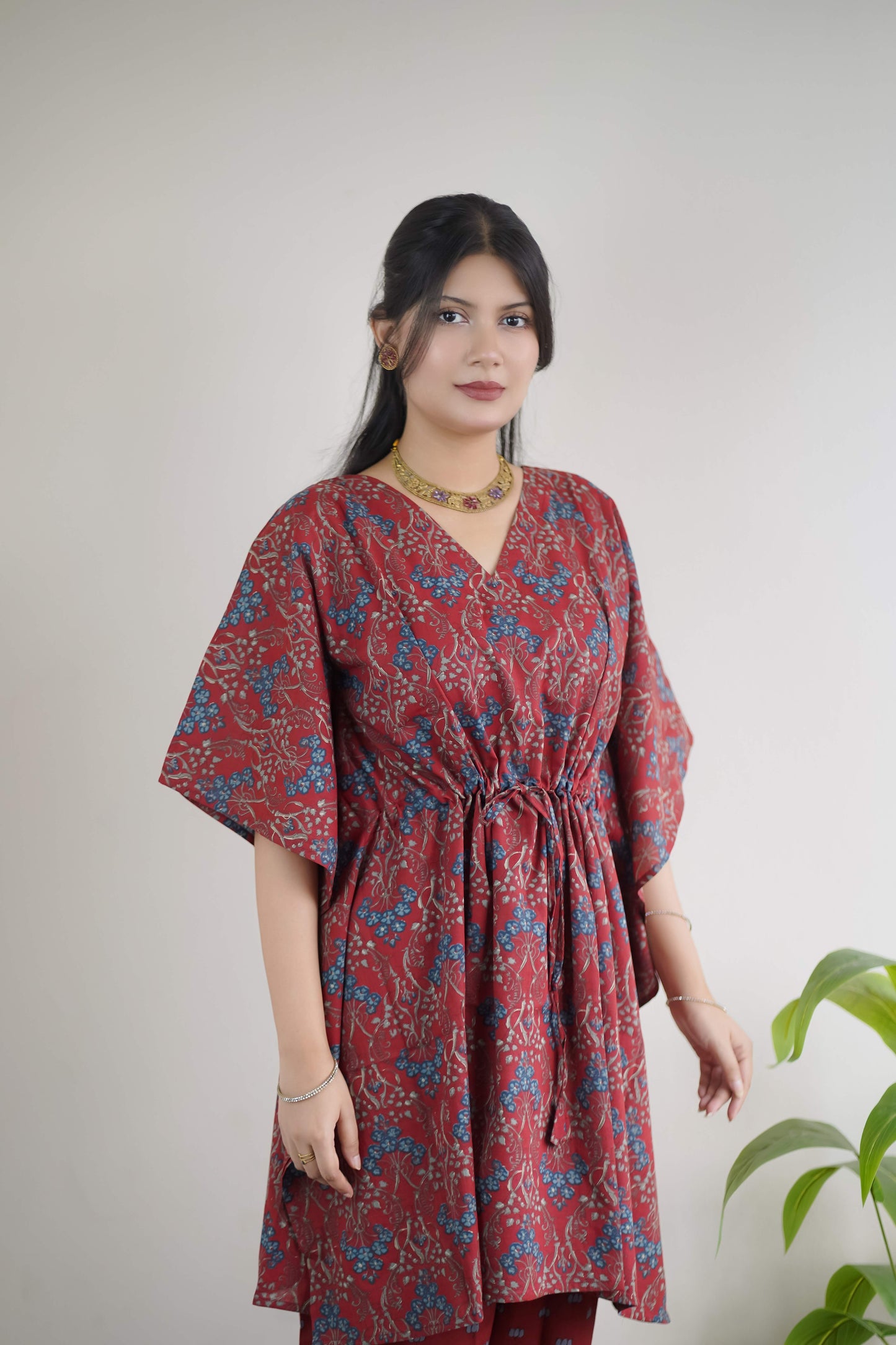 SHORT KAFTAN SET_048