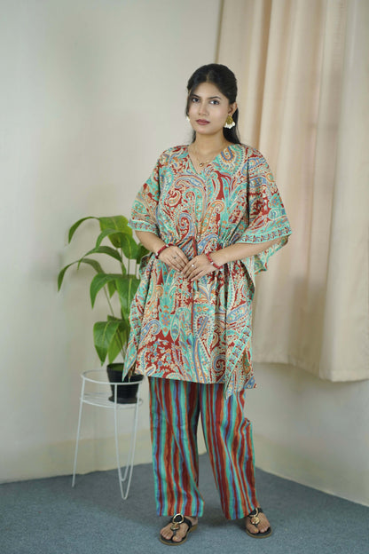 SHORT KAFTAN SET_045