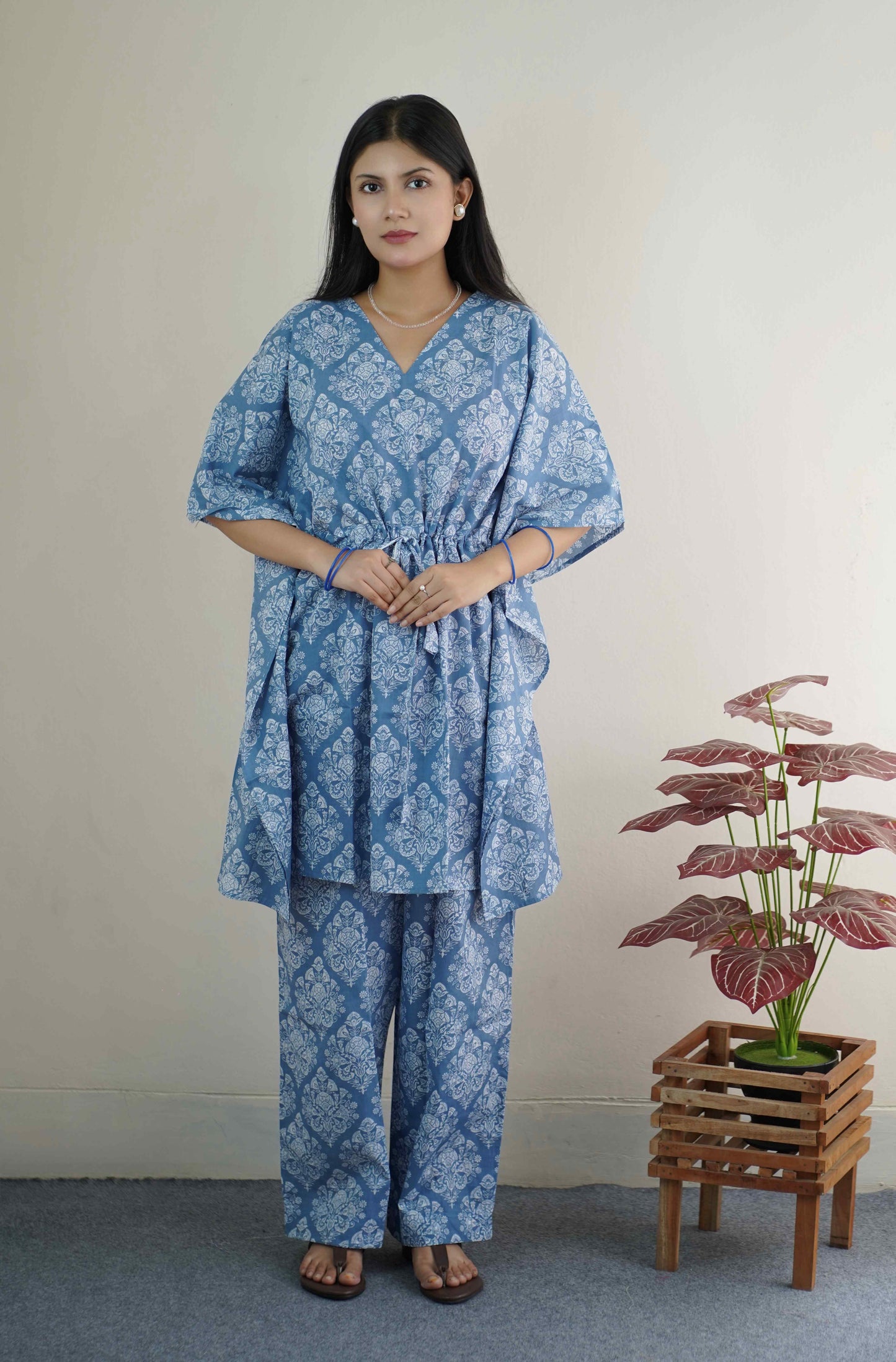 SHORT KAFTAN SET_036