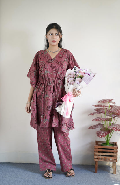 SHORT KAFTAN SET_042