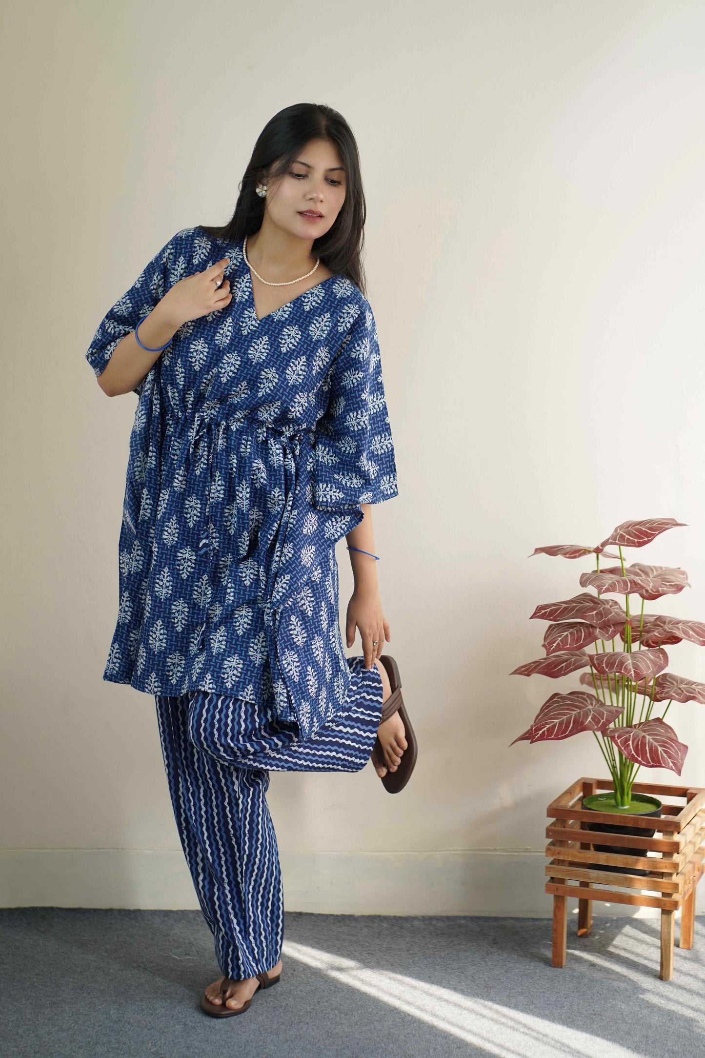 SHORT KAFTAN SET_030