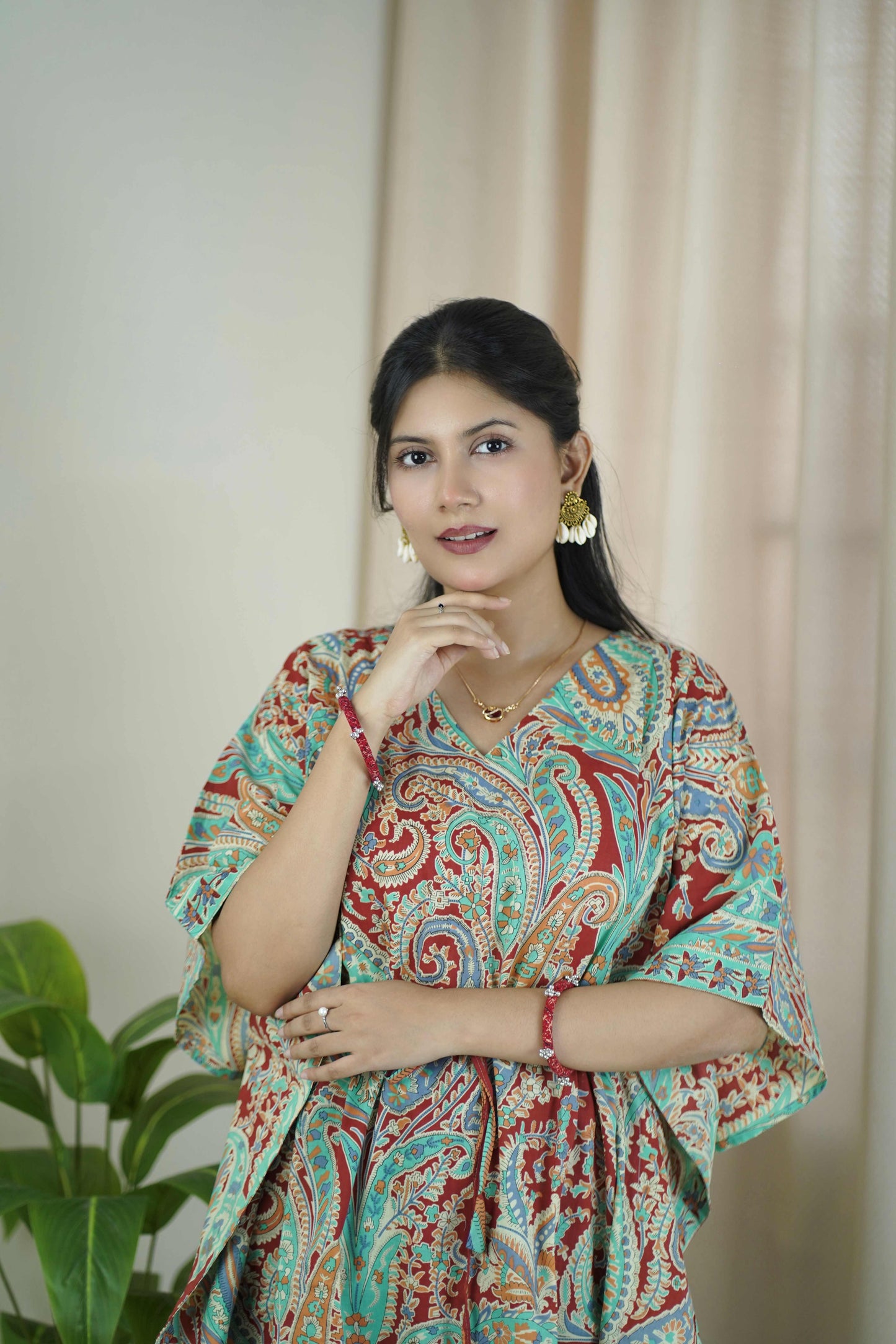 SHORT KAFTAN SET_045