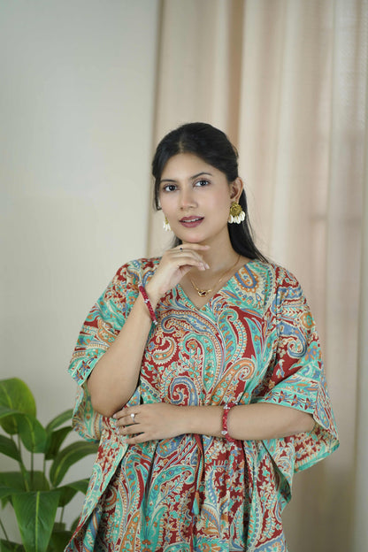 SHORT KAFTAN SET_045