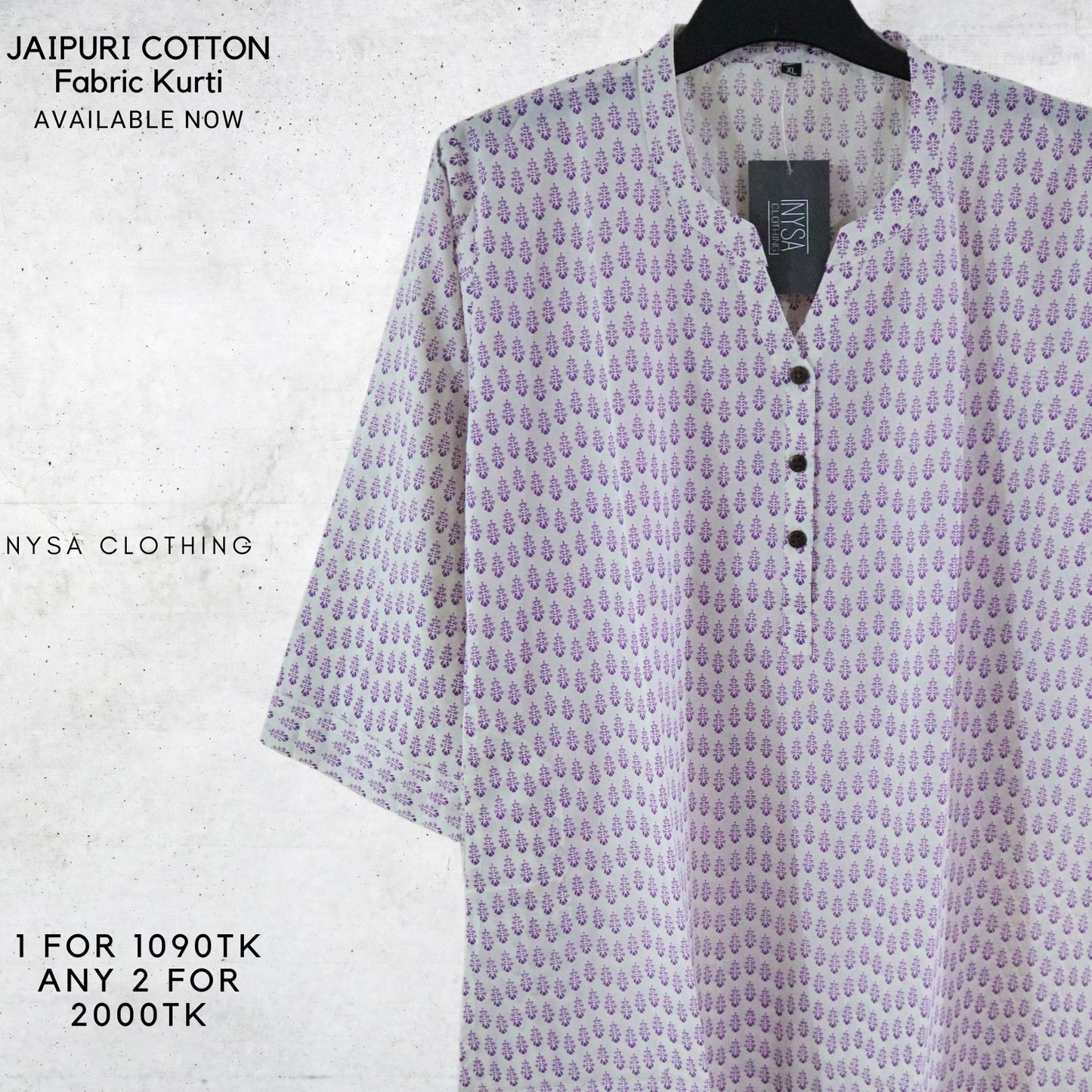 REGULAR LONG KURTI RLK_1875